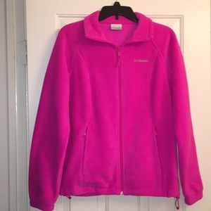 Columbia Pink Fleece Jacket